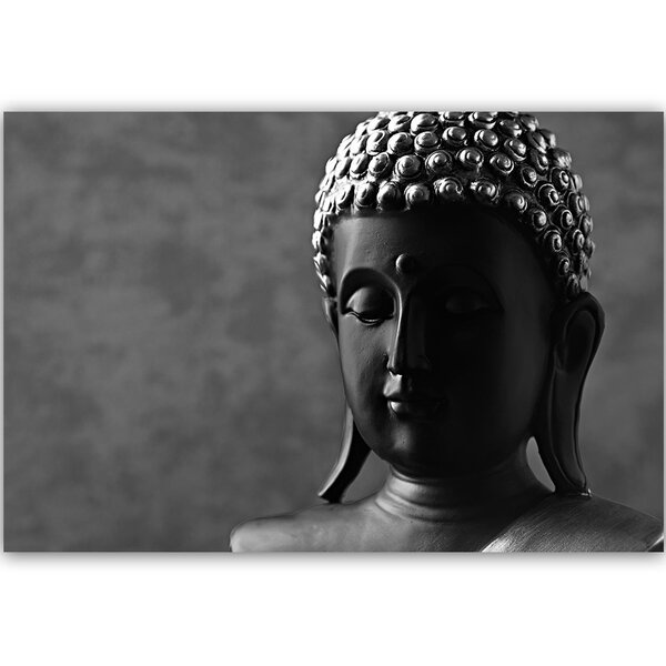 World Menagerie Leinwandbild Buddha Figur Wayfair De